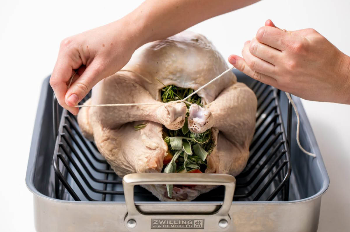 How to Truss a Turkey, West Seattle Thriftway'