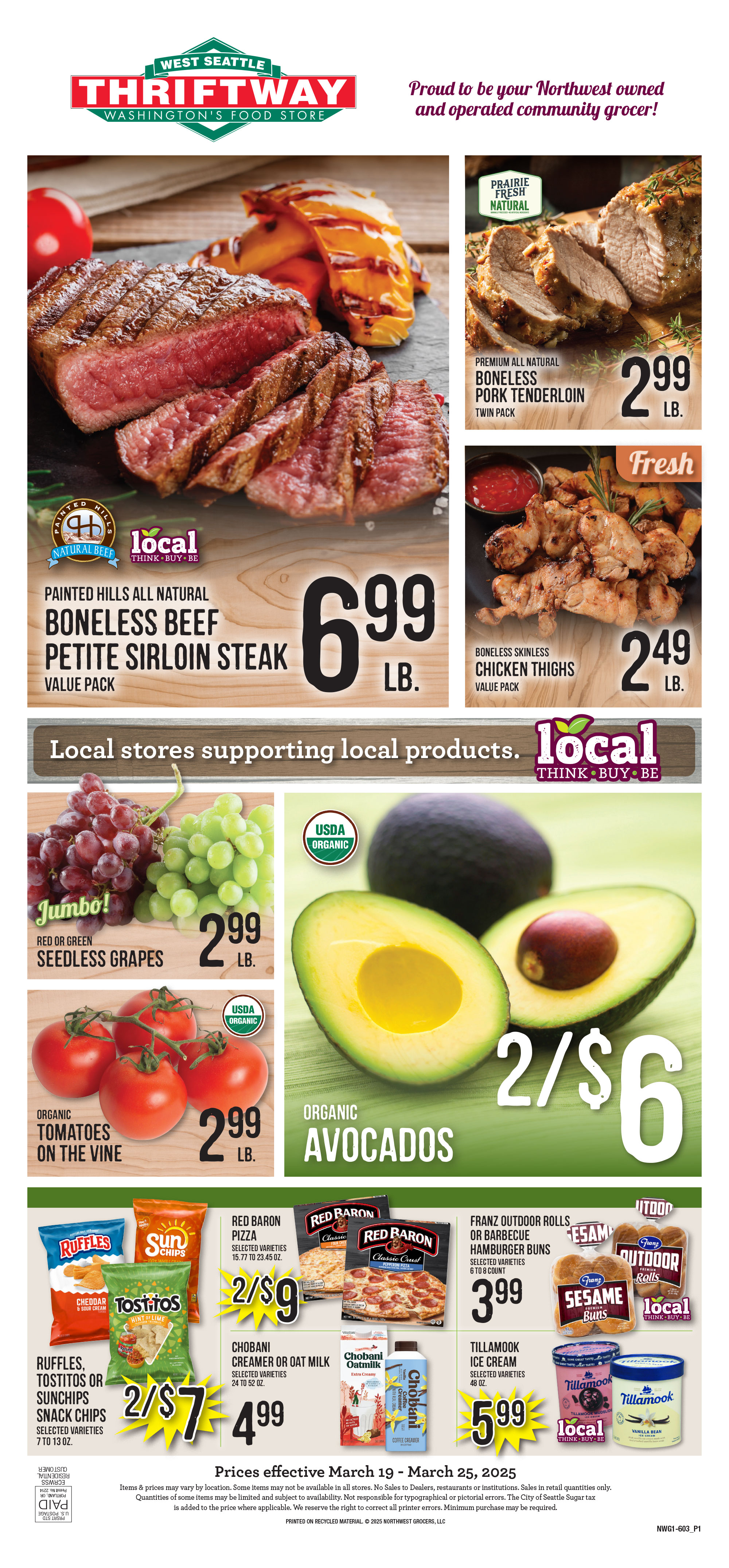West Seattle Thriftway Weekly ad